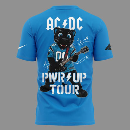 Special Tshirt AC/DC x Carolina Panthers - Power Up Tour 2026 T-Shirt