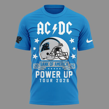 2026 Power Up Tour AC/DC x Carolina Panthers T-Shirt