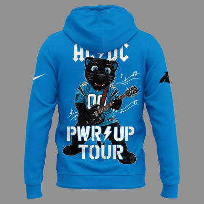 Special Power Up Tour 2026 AC/DC x Carolina Panthers Hoodie