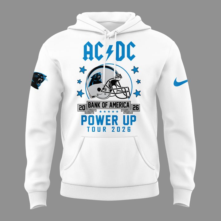 Limited 2026 Power Up Tour AC/DC x Carolina Panthers Hoodie