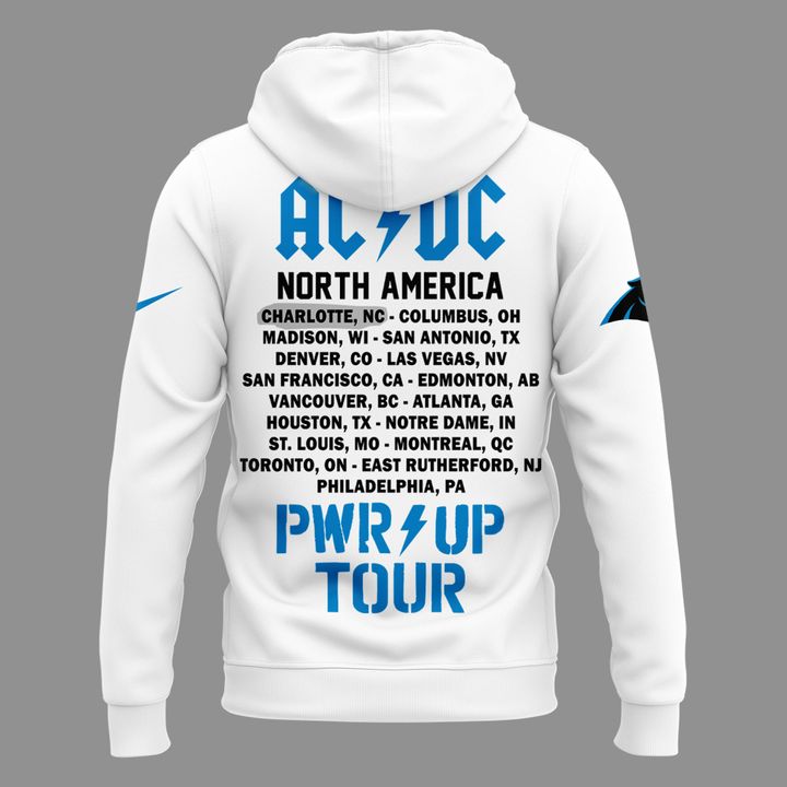 Limited 2026 Power Up Tour AC/DC x Carolina Panthers Hoodie