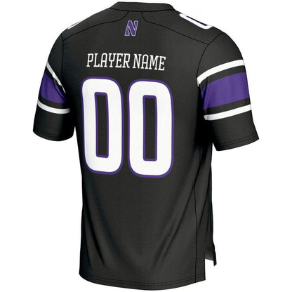 Northwestern Wildcats GameDay Greats NIL Pick-A-Player Football Jersey - Black