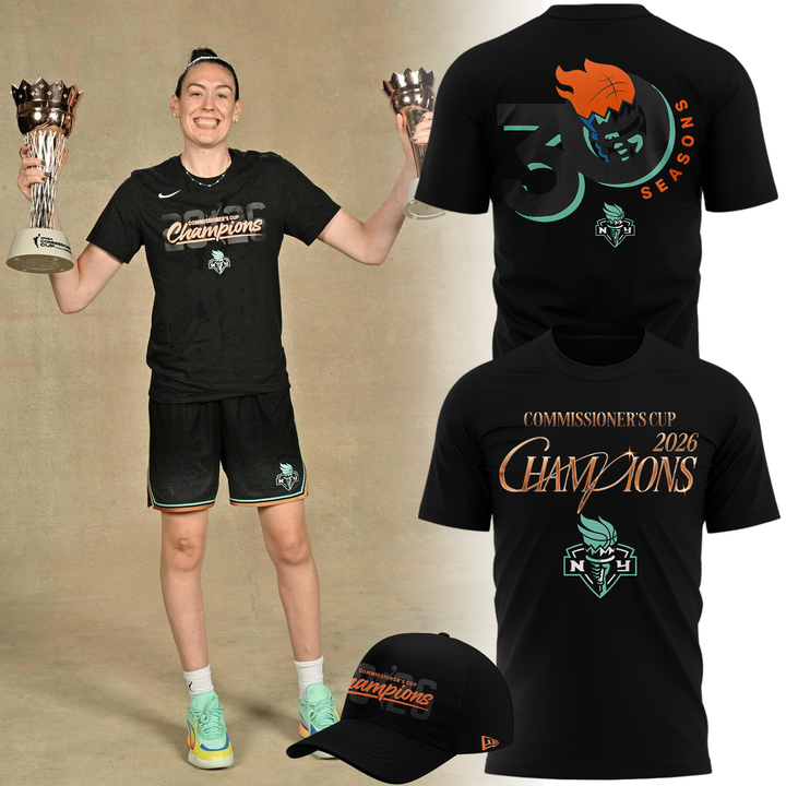Limited Edition NY Liberty 2026 Commissioner’s Cup Champions Shirt