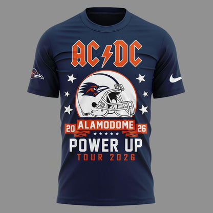 AC/DC x UTSA Roadrunners Football - Power Up Tour 2026 T-Shirt