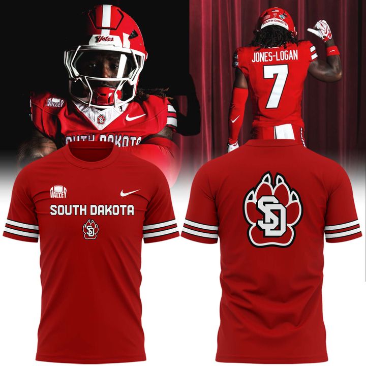 South Dakota Coyotes Football T-Shirt