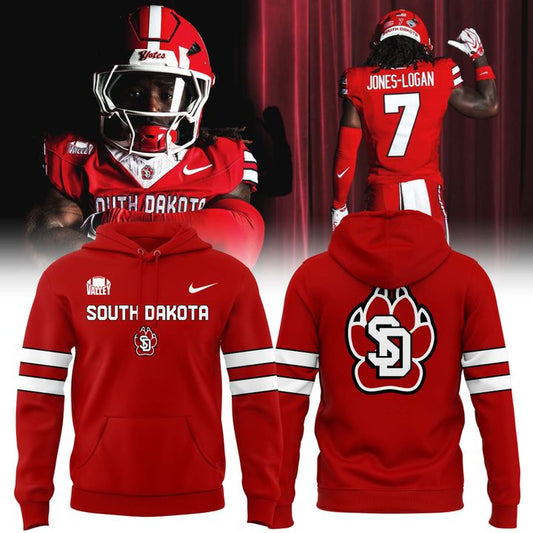 South Dakota Coyotes Football Hoodie