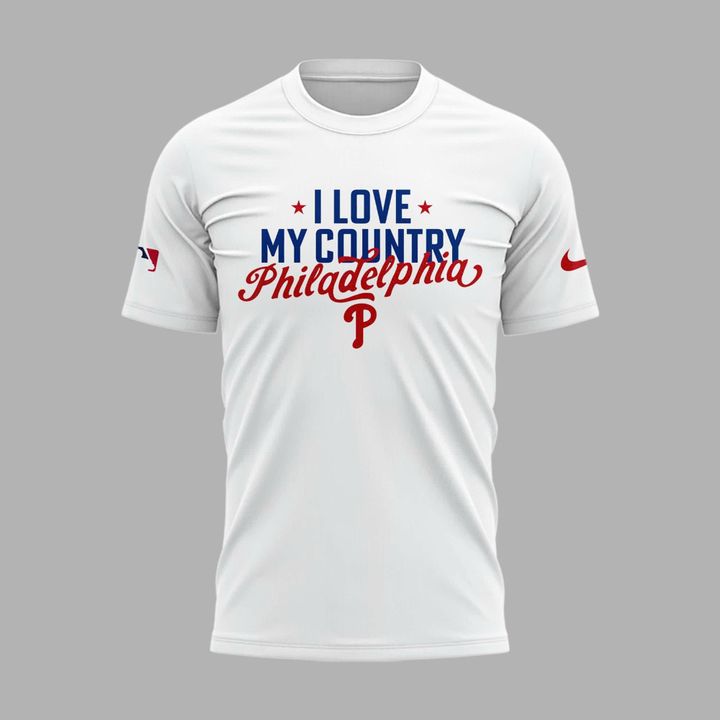 2026 I Love My Country Philadelphia T-Shirt