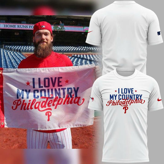 2026 I Love My Country Philadelphia T-Shirt
