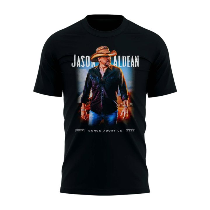 Jason Aldean Songs About Us Tour T-Shirt