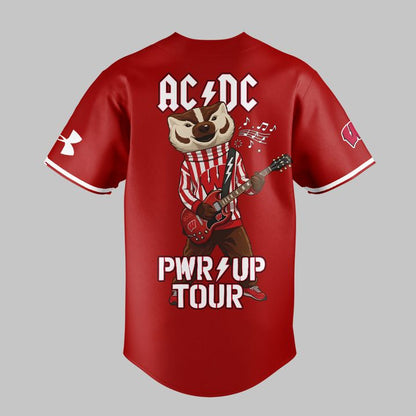 02.3. AC/DC x Wisconsin Badgers Football - Power Up Tour 2026 Jersey