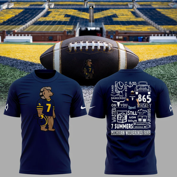 Limited Edition MW x Michigan Wolverines Football - Still The Problem Tour 2026 T-Shirt