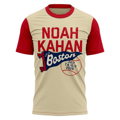 Boston Red Sox x Noah Kahan : The Great Divide Tour Tee
