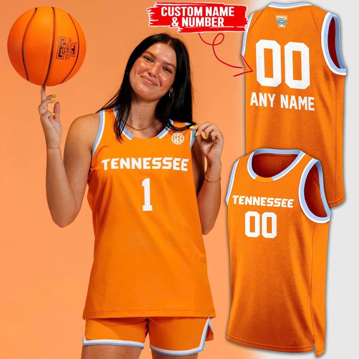 Lady Vols Basketball New Orange Uniform Jersey - Limited Edition