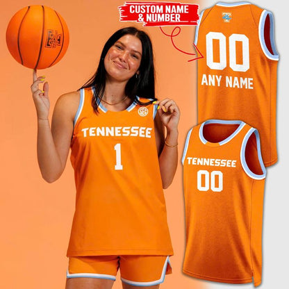 Lady Vols Basketball New Orange Uniform Jersey - Limited Edition