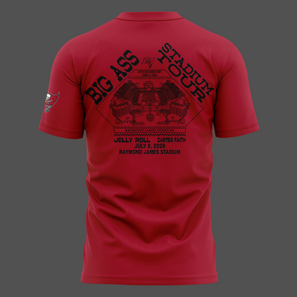 Exclusive Post Malone x Tampa Bay Buccaneers Red Tshirt 2026