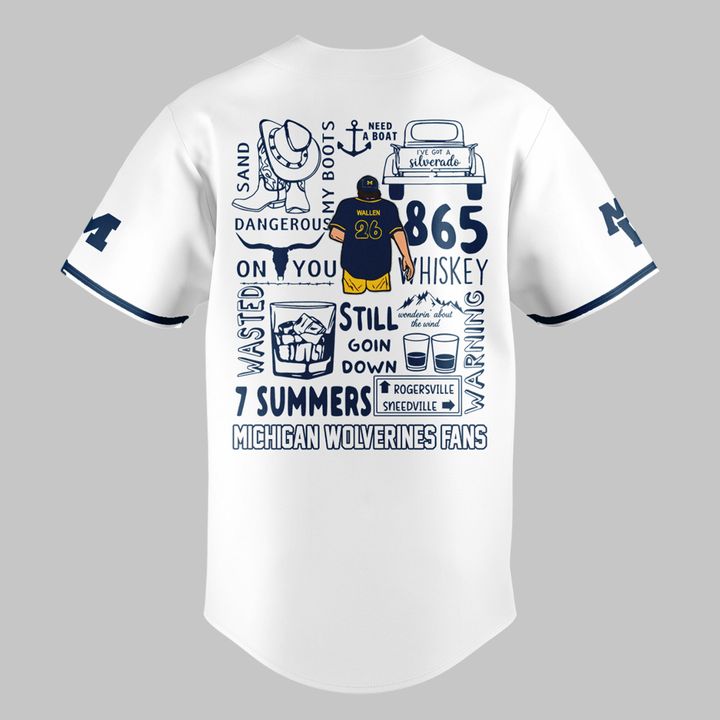 Perfect Still The Problem Tour 2026 - Michigan Football x MW Jersey