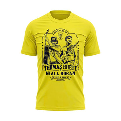 Limited 2026 Thomas Rhett & Niall Horan x Nashville SC T-Shirt