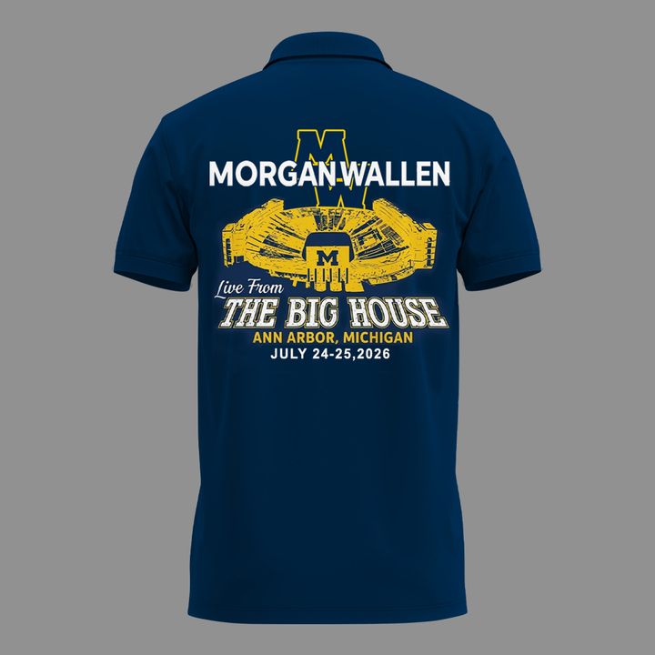 New Polo MW  x Michigan Football - Still The Problem Tour 2026 Polo Shirt