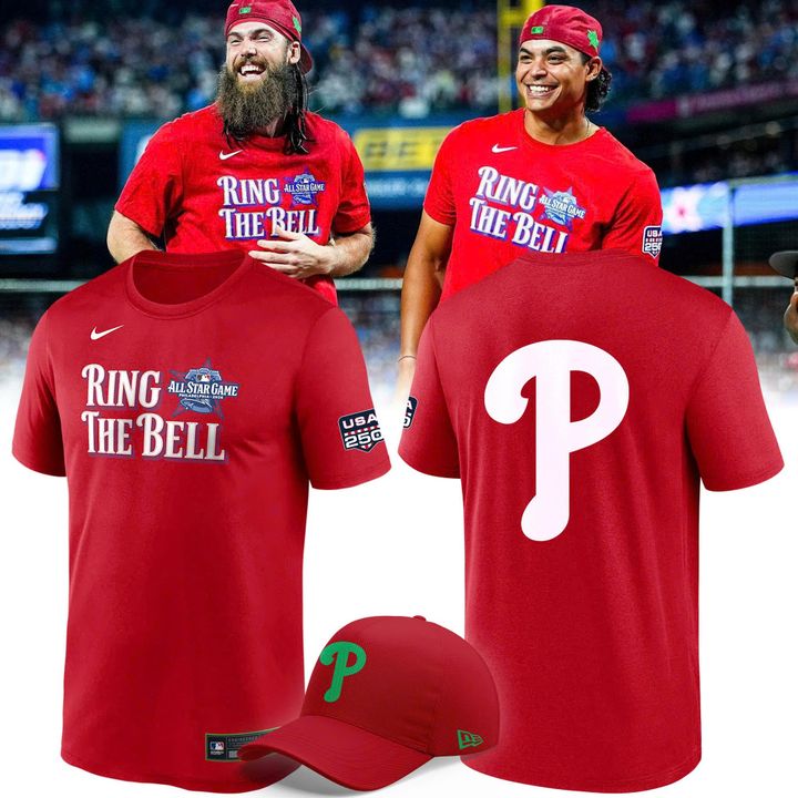 2026 Limited edition All-Star Game Red Authentic Collection Ring The Bell Tri-Blend Dri-FIT T-Shirt.