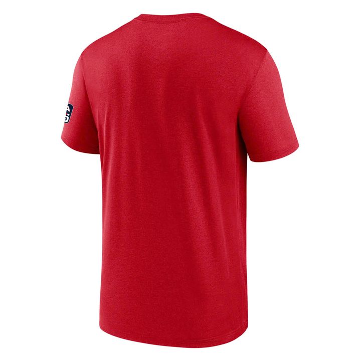 2026 Limited edition All-Star Game Red Authentic Collection Ring The Bell Tri-Blend Dri-FIT T-Shirt.
