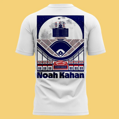 12. Perfect 2026 Noah Kahan x Chicago Cubs - The Great Divide Tour 2026 T-Shirt