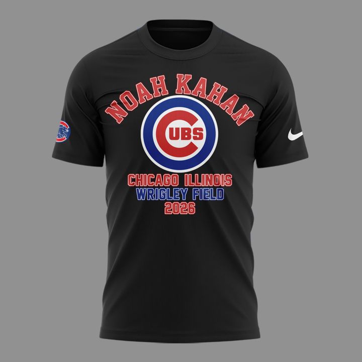 03.16. Exclusive 2026 Noah Kahan x Chicago Cubs - Wrigley Field Event T-Shirt