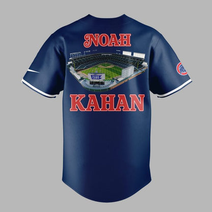 10. Special Jersey Noah Kahan x Chicago Cubs - The Great Divide Tour 2026 Baseball Jersey
