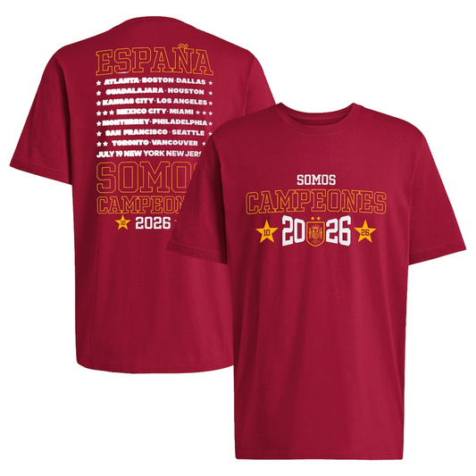 Spain National Team 2026 FIFA World Cup Champions T-Shirt