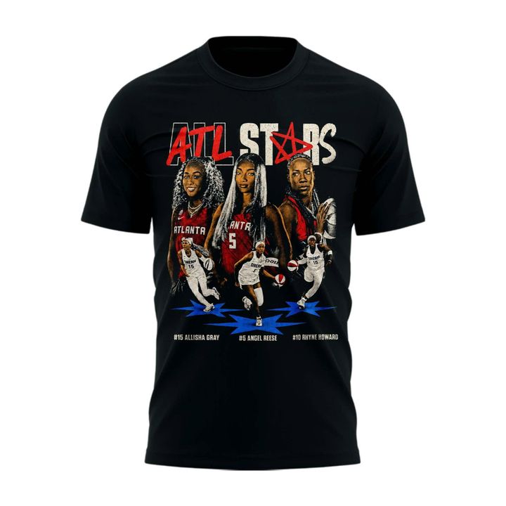 ATL Star Black Tshirt - Limited Edition 2026