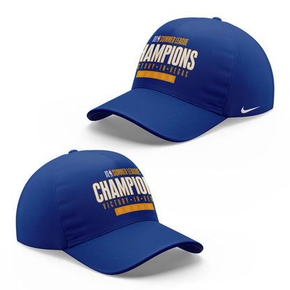 Golden State Warriors 2026 Summer League Champions Blue T-Shirt