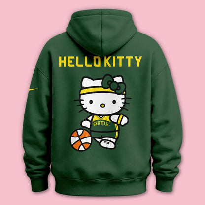 2026 Limited edition Hoodie Seattle Storm x Hello Kitty