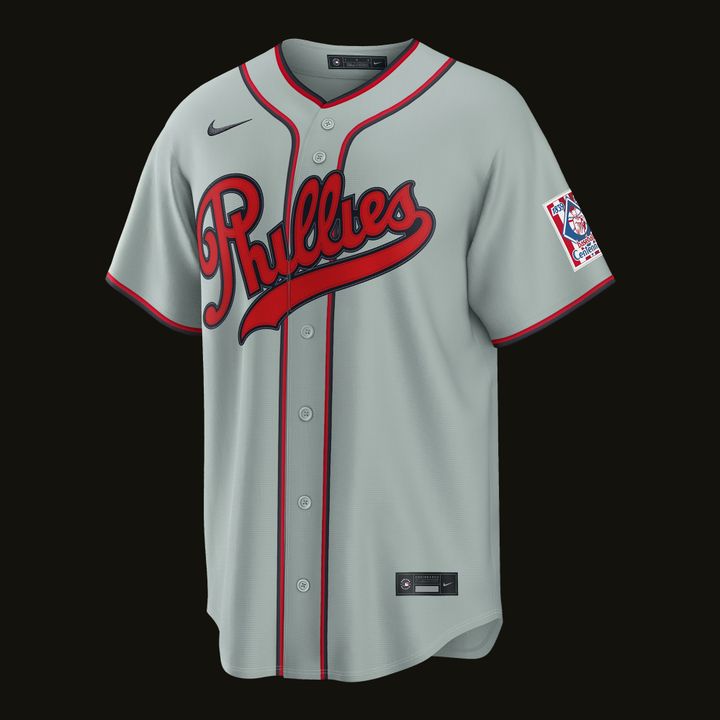 Philadelphia Phillies 2026 Field of Dreams Stadium Jersey - Gray