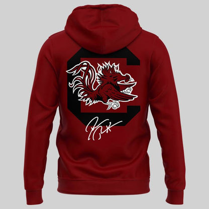Limited edition Zip Hoodie "Born a Gamecock" Signatures Print of Darius Rucker for South Carolina Gamecocks fans