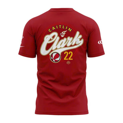 Indiana Fever 2026 Caitlin Clark Red T-Shirt