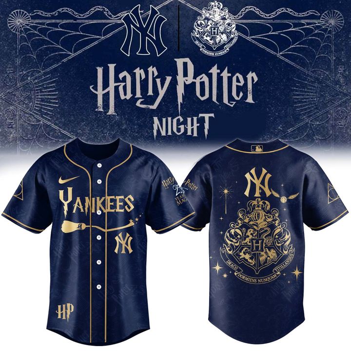New York Yankees Harry Potter Baseball Jersey
