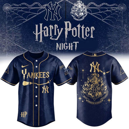 New York Yankees Harry Potter Baseball Jersey
