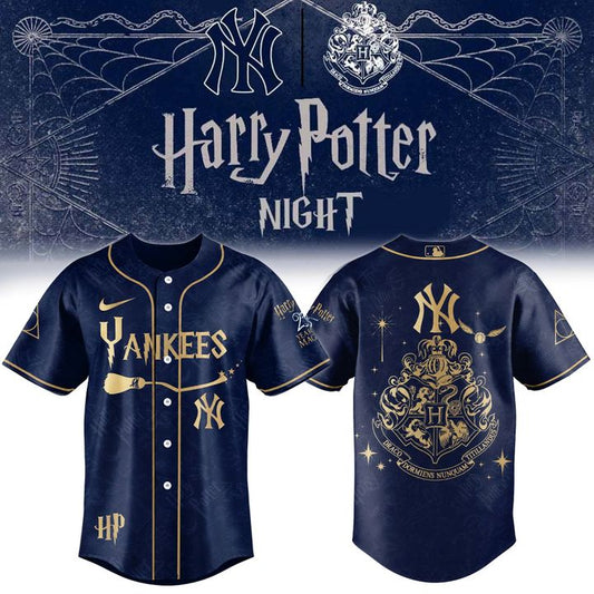 New York Yankees Harry Potter Baseball Jersey