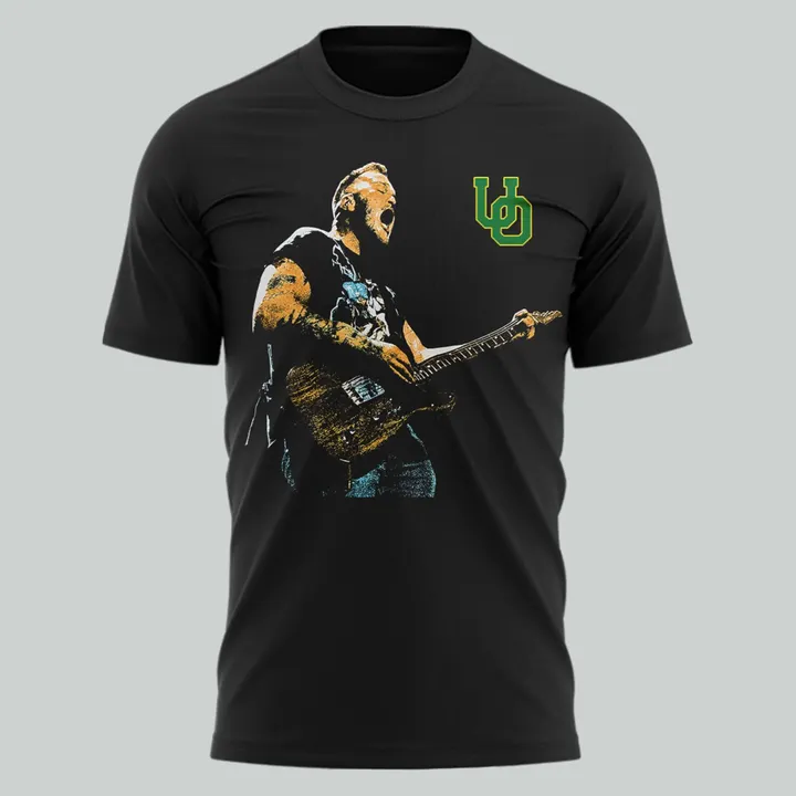 Exclusive Zach Bryan x Oregon Football - With Heaven On Tour T-Shirt