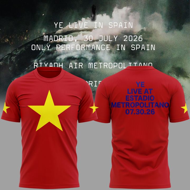 2026 Ye Live Concert Tour - SPAIN MADRID T-shirt .01