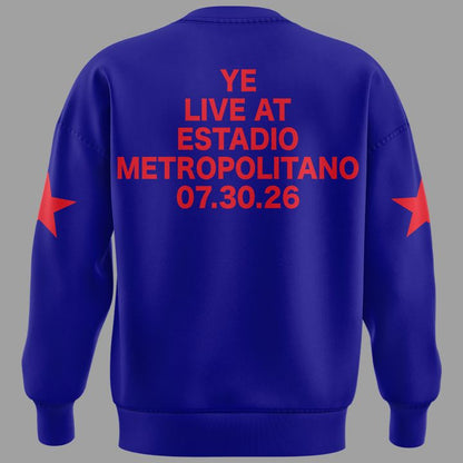 2026 Ye Live Concert Tour - SPAIN MADRID SWEATSHIRT