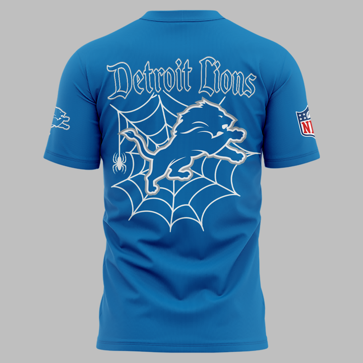 Limited Edition Detroit Lions x Spider-Man Tshirt 2026