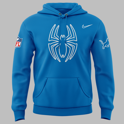 Limited Edition Detroit Lions x Spider-Man Hoodie 2026