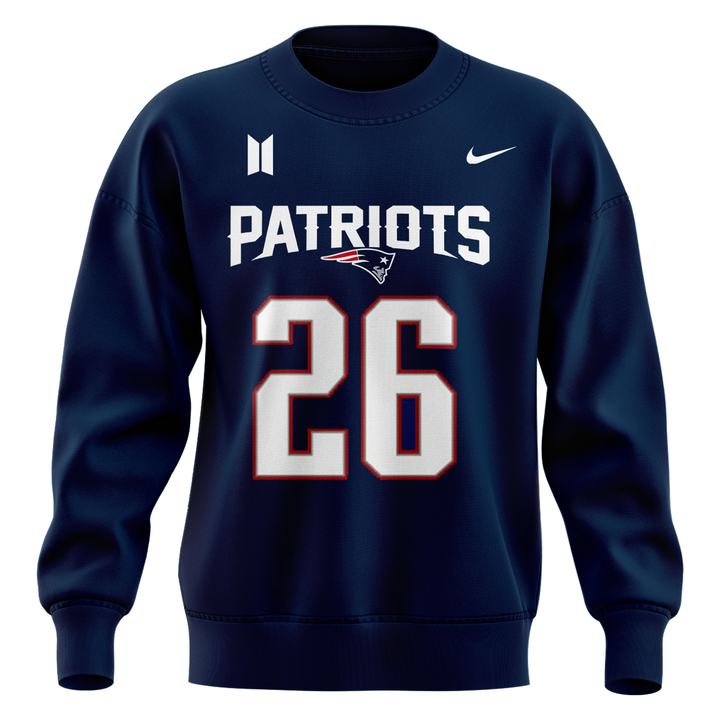 Exclusive Edition BTS x New England Patriots Sweatshirt 2026