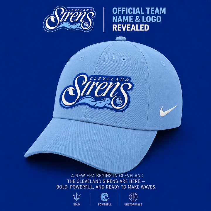 Cleveland Sirens Sky Blue T-Shirt