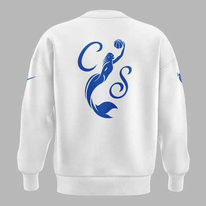 Cleveland Sirens WNBA White Sweatshirt