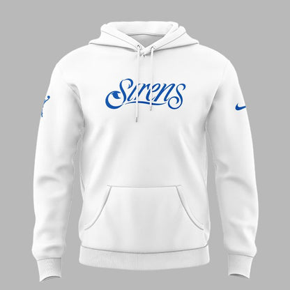 Cleveland Sirens WNBA White Hoodie