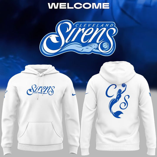 Cleveland Sirens WNBA White Hoodie