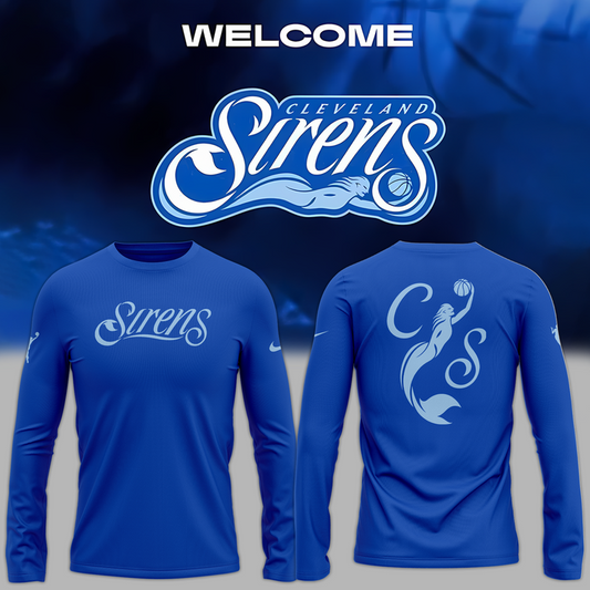 Cleveland Sirens WNBA Long Sleeve Shirt
