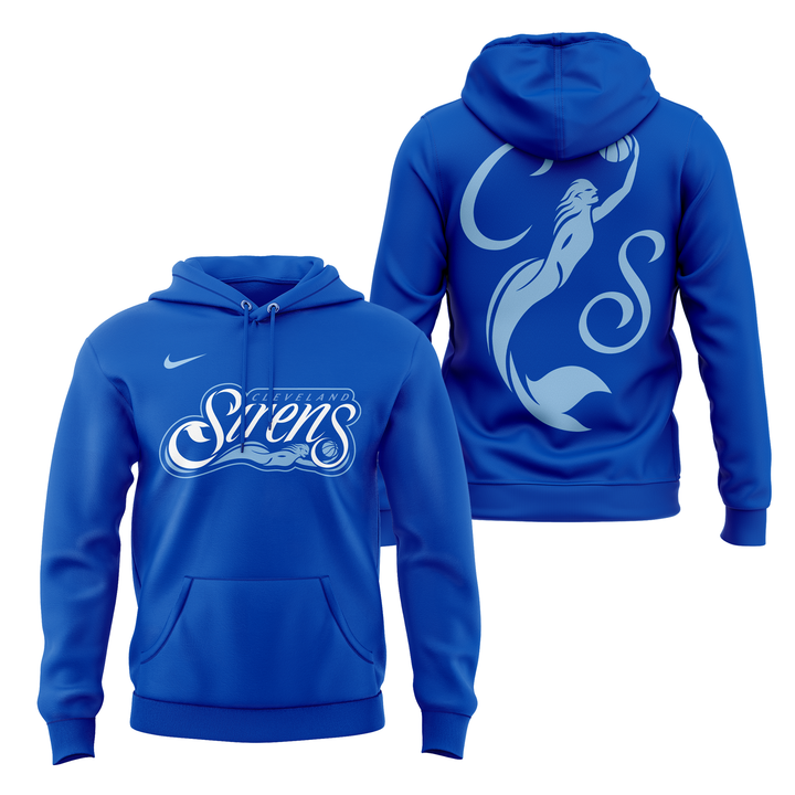 Cleveland Sirens Royal Blue Hoodie