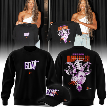 2026 New Diana Taurasi’s Sweatshirt Signature Print for Phoenix Mercury fans